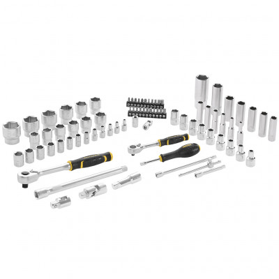 COFFRET DE DOUILLES ¼’’ + ½’’ - JEU DE 81 PCS - STANLEY® FATMAX® | FMMT82826-1