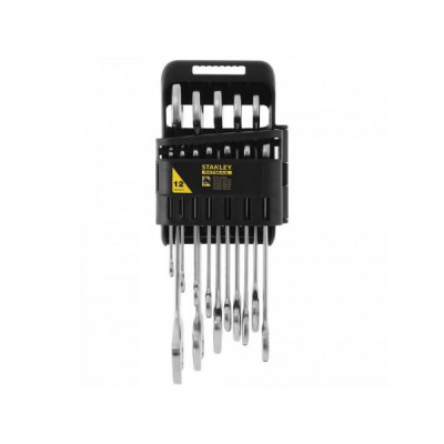 CLE A FOURCHE - JEU DE 12 PIÈCES  STANLEY FATMAX FMMT82902-0