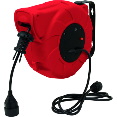 Enrouleur auto câble 11m+2m 230v 50hz ip20 03111