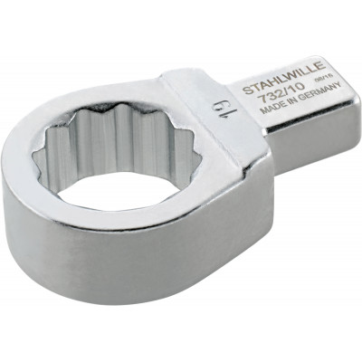 Embout à anneau 9 x 12 mm 732/10  7 Stahlwille | 58221007