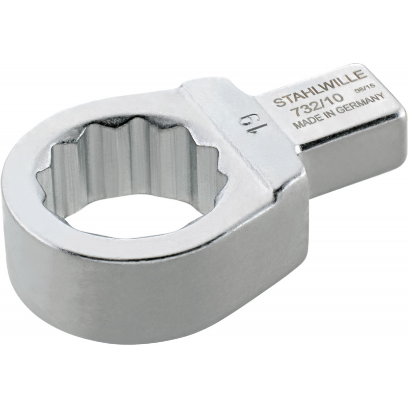 Embout à anneau 9 x 12 mm 732/10 15 Stahlwille | 58221015