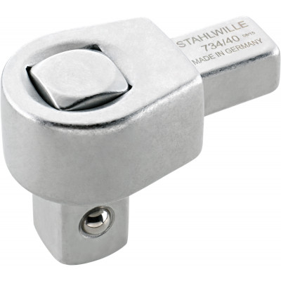 Embout à carre conducteur traversant 9 x 12 mm 734/4 Stahlwille | 58240004