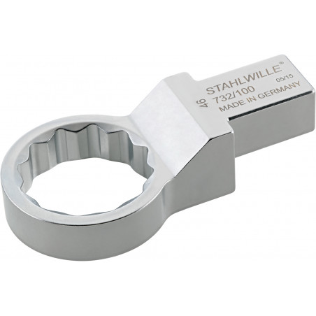 Embout à anneau 9 x 12 mm 732A/10 9/16 Stahlwille | 58621034