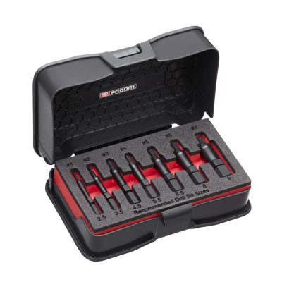 Coffret d’extracteurs de vis et goujons cassés Facom | SXE.J7MGRPPB