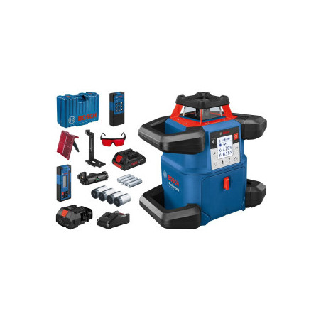 0601061B00 Laser rotatif Bosch GRL 500 HV + LR 50 Professional outils Bosch Bleu