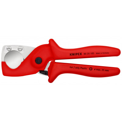 Pince coupante PlastiCut® pour tubes flexibles et gaines renforcés 185 mm KNIPEX | 90 20 185
