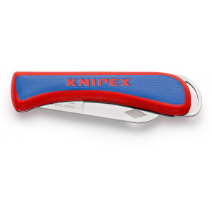 Couteau pliant d'électricien 120 mm KNIPEX | 16 20 50 SB