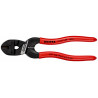 Coupe-boulons CoBolt® S compact gainées en plastique noire atramentisée 160 mm KNIPEX | 71 01 160