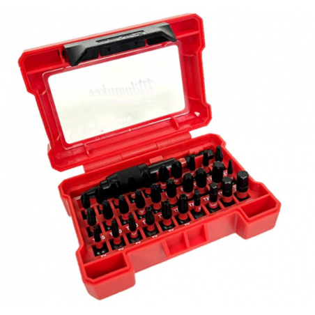 Coffret embouts de vissage 32 pièces SHOCKWAVE Milwaukee | 4932464240-GR