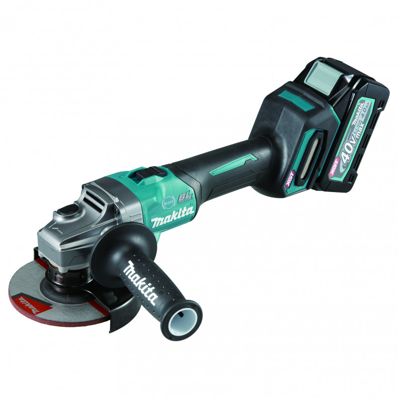 Meuleuse Ø 125 mm 40 V max Li-Ion 4 Ah Makita | GA005GM201