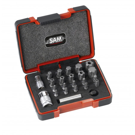 23 embouts torx plus + adapta SAM | EMB-23CXZ