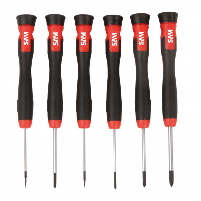 Coffret 6 tournevis précision SAM | 276-J6Z