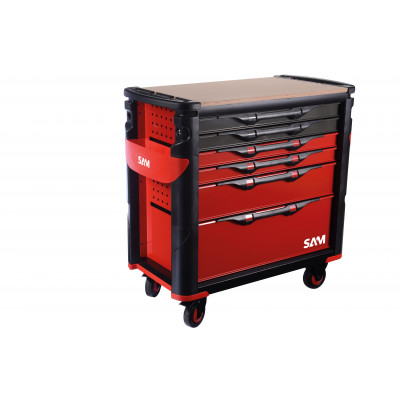 Servante x-large 6 tir pl.bois SAM | 416-BXLZ