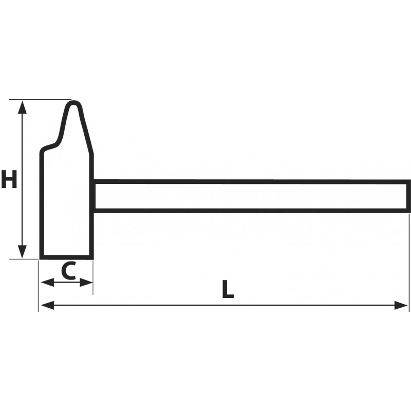 Marteau rivoir samsoplus taill SAM | 310-36TMZ