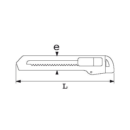 Cutter lame 18mm SAM | 378-30Z