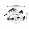 0601682103 Scie circulaire Bosch GKS 55+ GCE Professional outils Bosch Bleu