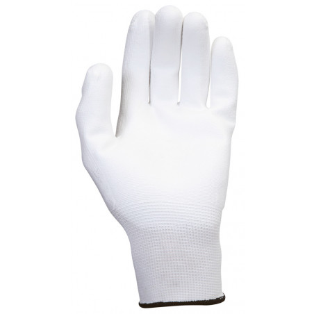 Gants microfibres blancs, T.9, 12 paires KSTools | 310.0310