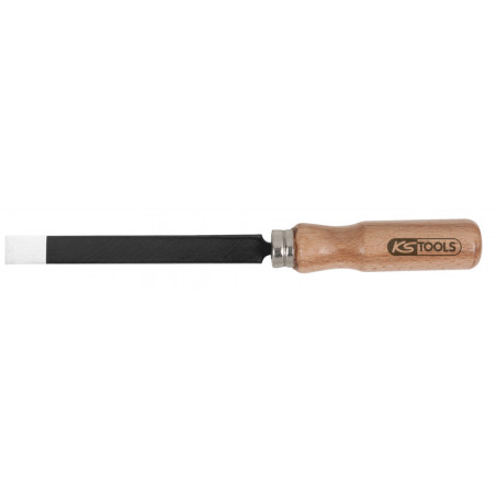 Grattoir droit manche bois, lame L200mm KSTools | 150.3254
