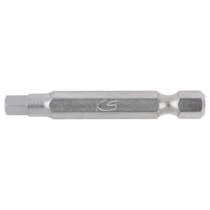 Boîte de 5 embouts de vissage 6 pans, L.50 mm - 1/4'' - 8 mm KSTools | 911.3579