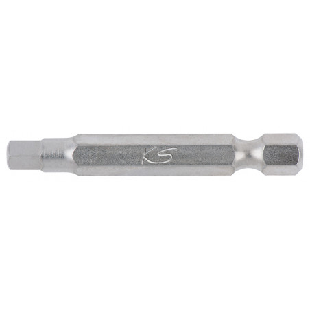 Boîte de 5 embouts de vissage 6 pans, L.50 mm - 1/4'' - 8 mm KSTools | 911.3579