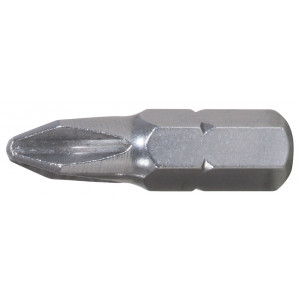 Boite de 5 embouts de vissage INOX PHILLIPS 1/4" - L.25mm, PH2 KSTools | 910.2204