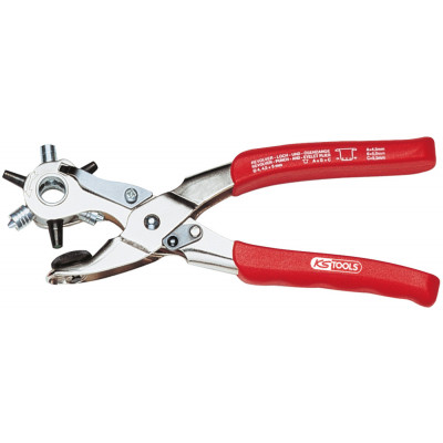 Pince emporte-pièces révolver et pince à oeillets, 220 mm KSTools | 118.0042
