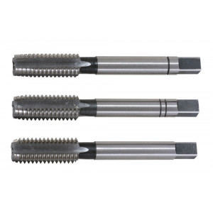 Jeu de 3 tarauds à main HSS, M22 x 2,5 KSTools | 331.0220