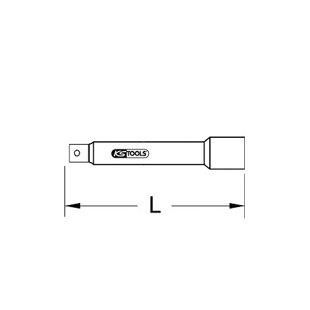 Rallonge ULTIMATE 3/8'', L.700 mm KSTools | 911.4885