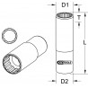 Douille ULTIMATE® 1/4'' 12 pans longue, 5/16'' KSTools | 917.1569