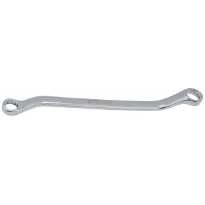 Clé polygonale contre-coudée INOX, 17x19mm KSTools | 964.1110