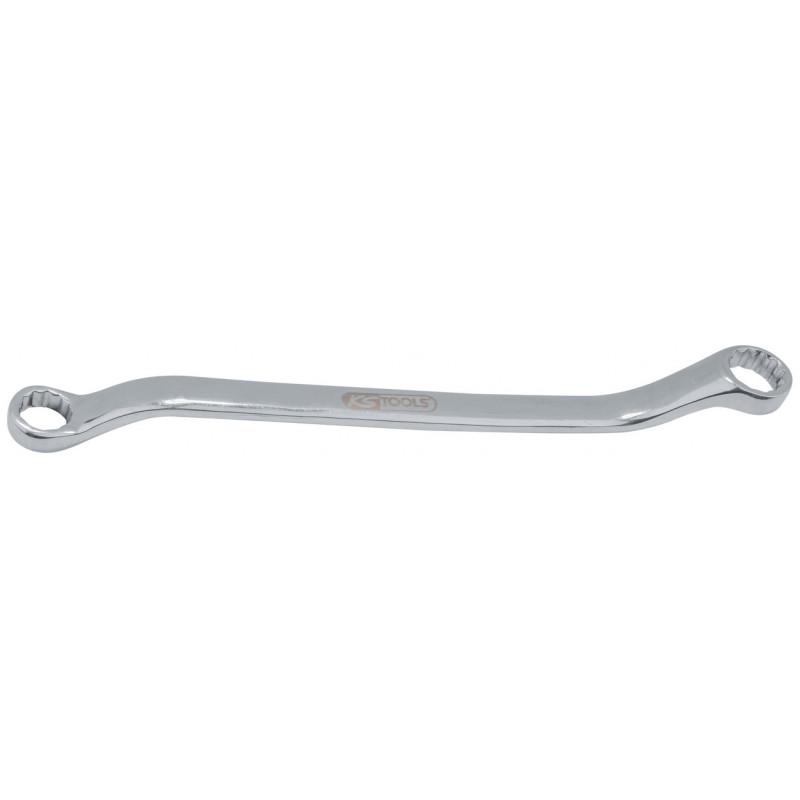 Clé polygonale contre-coudée INOX, 22x24mm KSTools | 964.1112