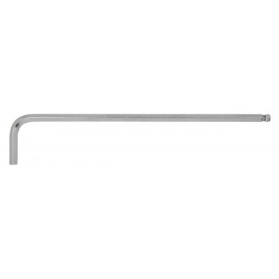 Clé mâle INOX 6 pans à tête sphérique, extra-longue - 6.0mm KSTools | 964.0506