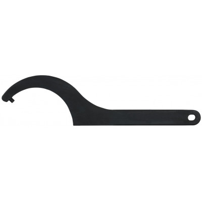 Clé à ergot brunie pour écrous à trous latéraux, 135-145 mm KSTools | 517.1486