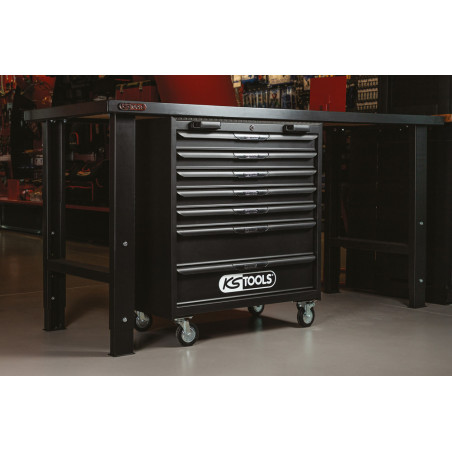 Etabli charge lourde avec kit de réhausse, capacité 500 kg KSTools | 865.0206