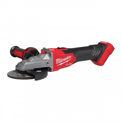 M18 FSAGF125XB-0X Meuleuse 125mm FUEL, tête plate, variateur, Frein de disque solo, HD Box Milwaukee | 4933478438
