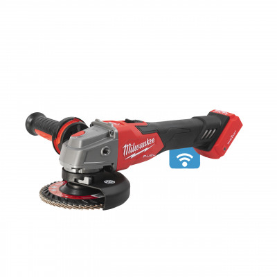 M18 ONEFSAG125XB-0X Meuleuse 125mm FUEL, ONE KEY, Interrupteur coulissant, Frein de disque solo, HD Box Milwaukee | 4933478433