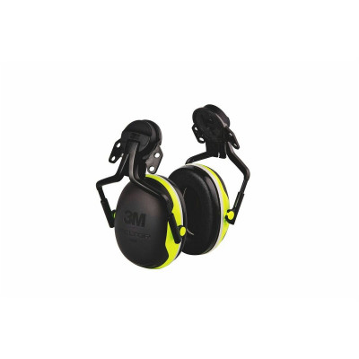 Coquilles antibruit 3M™ PELTOR™, haute visibilité, monté sur casque, X4P5 | 7100095551