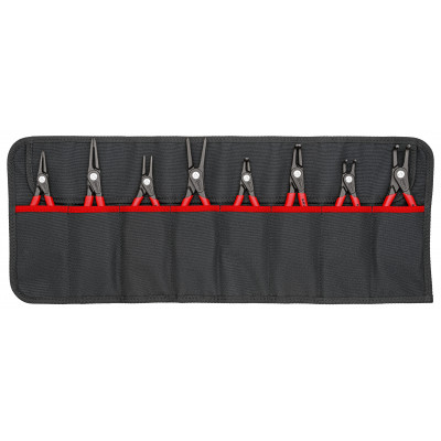 Trousse composée d'un jeu de 8 pinces pour circlips (Modèle 48 et 49) - KNIPEX | 00 19 58 V02