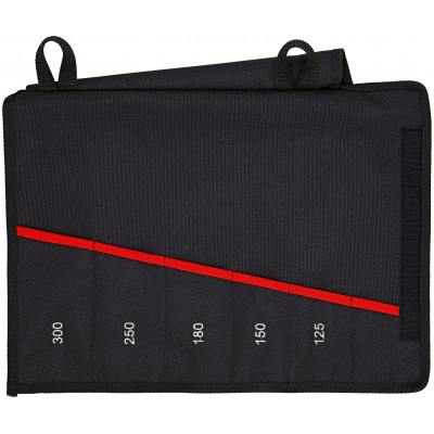 Trousse en polyester pour 5 pinces-clés - Vide - L x H: 430 x 325mm - KNIPEX | 00 19 55 S4 LE