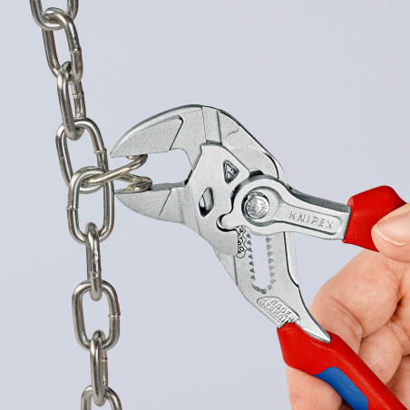 Knipex Pince-Clé 180 Mm 86 05 180 T - Pince Et Clé à La Fois Avec Œillet Antichute