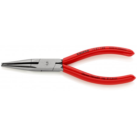 Pince à dénuder avec prisme de dénudage précis Ø0,8mm - 160mm - Gainage PVC - KNIPEX | 15 81 160