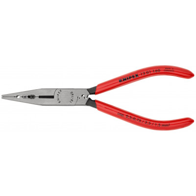 Pince multifonctions avec tranchant - 160mm - Gainage PVC - KNIPEX | 13 01 160
