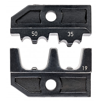 Matrices pour 97 43 200 - Sertissage embouts de câble isolés et non 35 / 50mm² - KNIPEX | 97 49 19