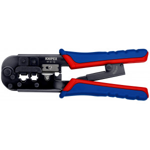 Pince à sertir pour fiches Western - RJ 11 /12 /45 - KNIPEX | 97 51 10