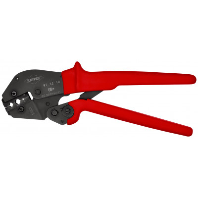 Pince à sertir - Gainage PVC - Pour connecteurs coaxiaux RG 58/59/62/71/223 - KNIPEX | 97 52 10