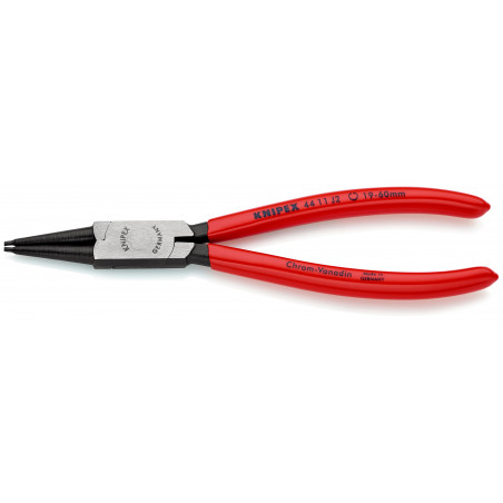 Pince pour circlips intérieurs de 19 à 60mm - 180mm - Gainage PVC - KNIPEX | 44 11 J2