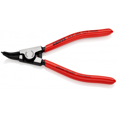 Pince pour circlips extérieurs coudée à 45° de 3 à 10mm - Gainage PVC - KNIPEX | 46 31 A02