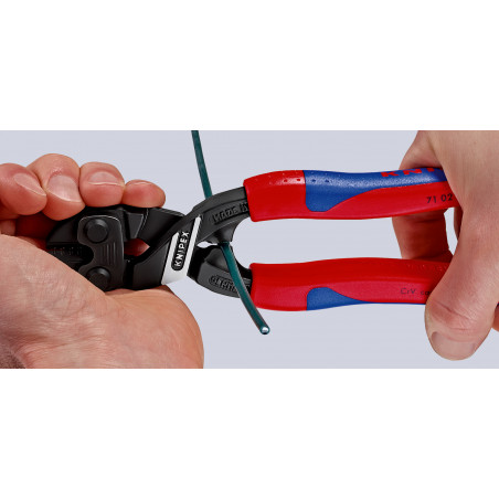 Coupe boulons compact CoBolt® 200mm - Gainage bi-matière - Antichute - KNIPEX | 71 02 200 T