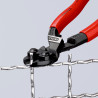 Coupe boulons compact CoBolt® 200mm coudé - Gainage PVC - KNIPEX | 71 21 200