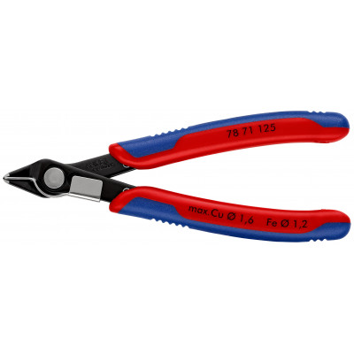 Pince coupante électronique Super Knips® 125mm - Gainage bi-matière - KNIPEX | 78 71 125